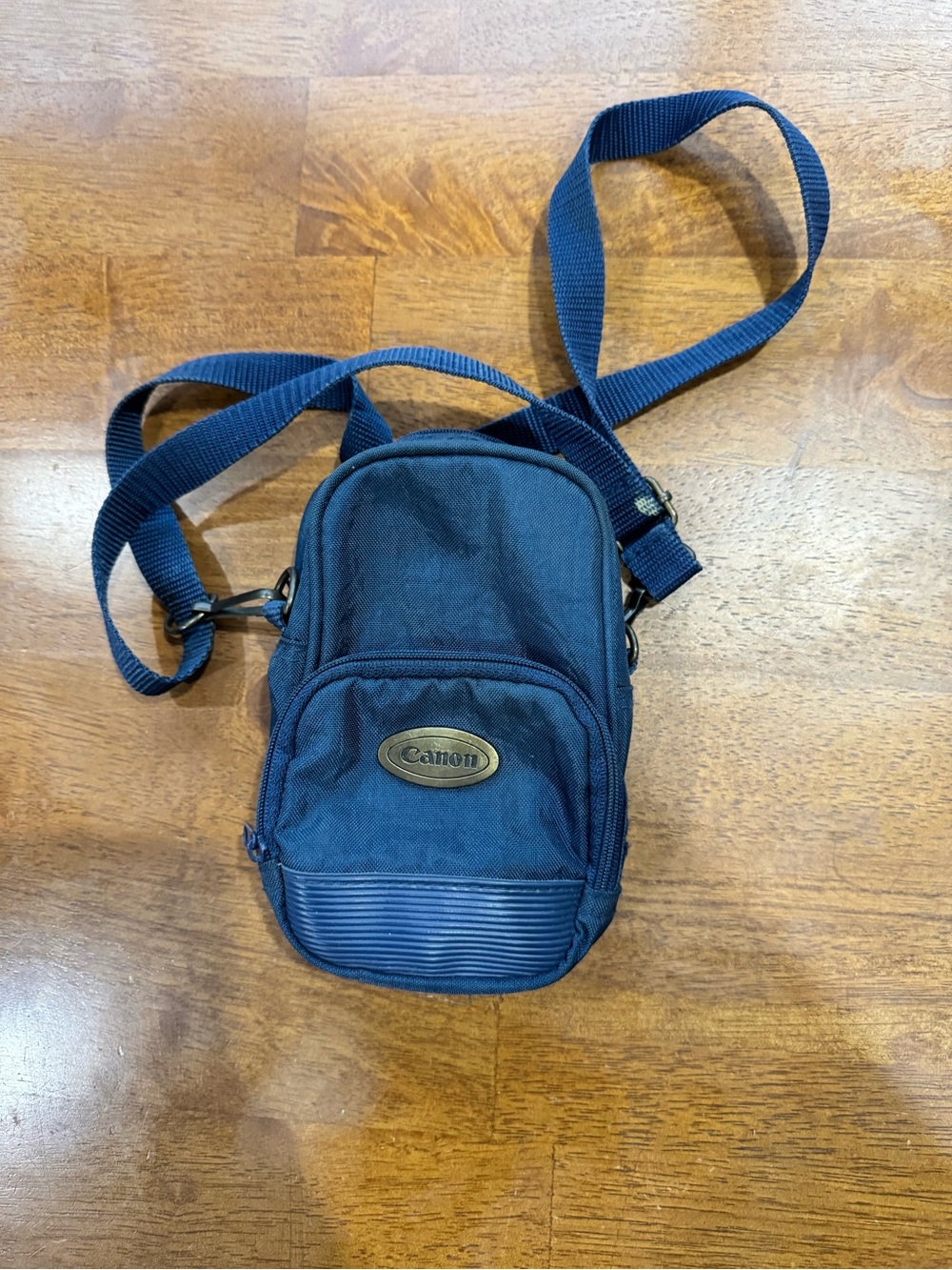Vintage Blue Canon Camera Bag
